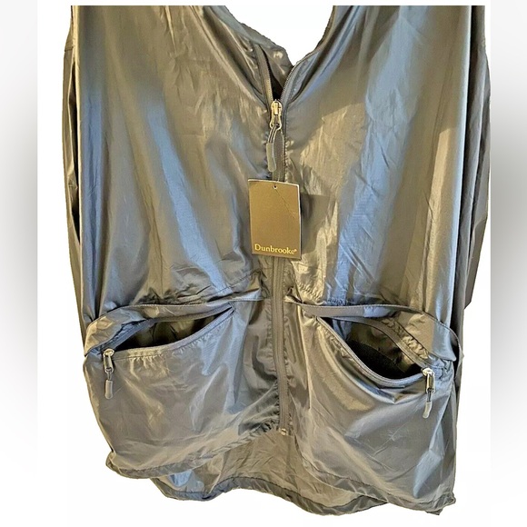 Dunbrooke Men's Windbreaker Rain Jacket Waterproof Sportsman Hooded Size Large - Picture 5 of 12